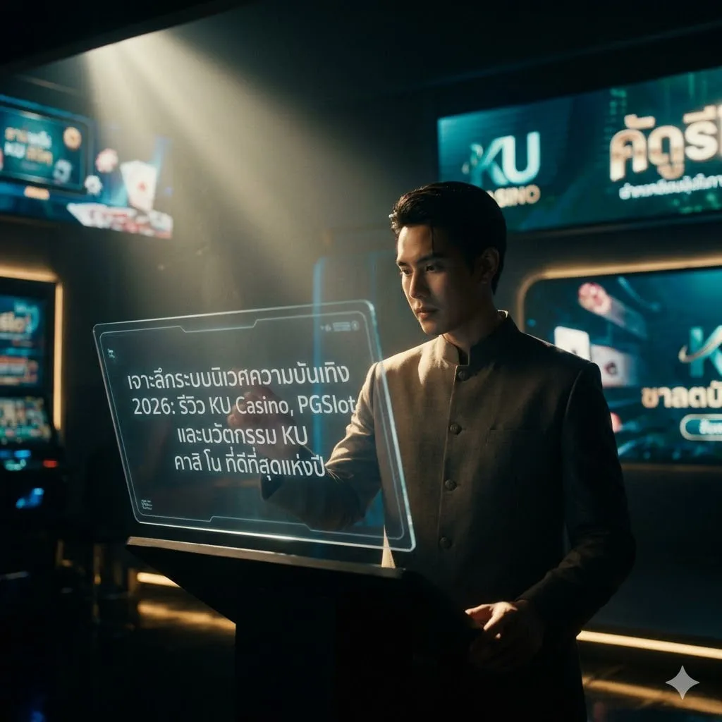 เจาะลึกระบบนิเวศความบันเทิง 2026: รีวิว KU Casino, PGSlot และนวัตกรรม KU คา สิ โน ที่ดีที่สุดแห่งปี